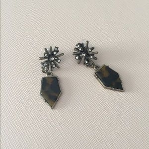 Starburst Tortoise Shell Earrings LOFT